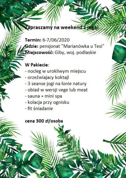 Farmstay Marianowka U Tesi Giby 외부 사진